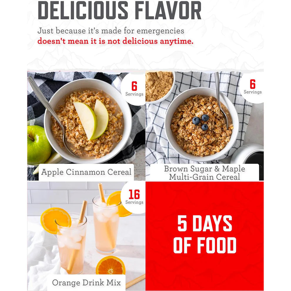 Emergency Prepper Pack - 52 Servings