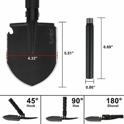 Multifunction Foldable Camping Shovel